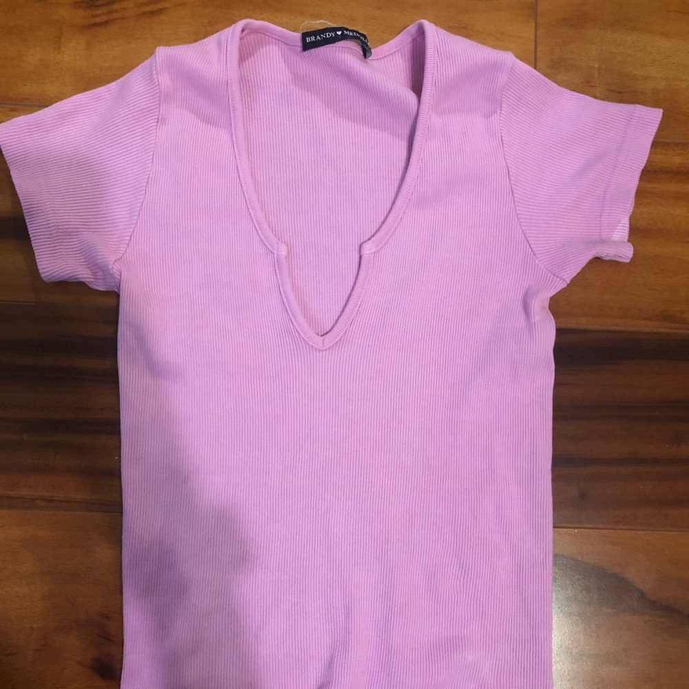 Bubblegum pink brandy top